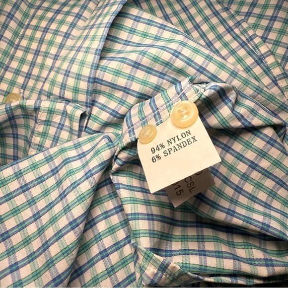 Peter Millar Crown Sport Men’s Performance Twill Sport Shirt Size L - Picture 8 of 10